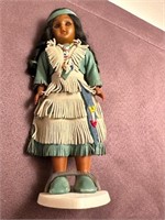Native American Doll with baby