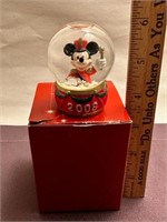 Christmas Mickey Mouse snow globe. 2008