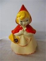 One-McCoy Little Red Riding Hood -cookie jar 12" H