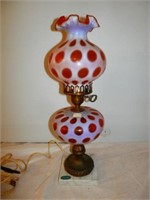 One-Cranberry Coin Dot lamp