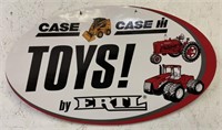 Case Toys Ertl Cardboard 2-Sided Sign,18"x29"