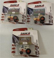(3)Ertl Case State Tractor Series Tractors
