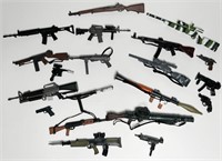 (20) X MISC MILITARY ACTION FIGURE WEAPONS