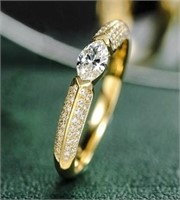 Natural Diamond 18Kt Gold Ring
