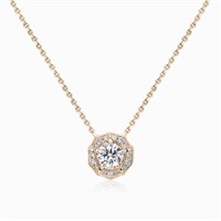 0.5ct Natural Diamond 18Kt Gold Necklace
