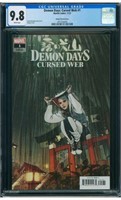 Demon Days Cursed Web 1 CGC 9.8 Bengal Variant