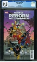 Heroes Reborn 4 CGC 9.8 1:25 Retail Incentive