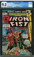 Marvel Premiere 16 CGC 9.2 2nd app Iron Fist