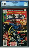 Marvel Presents 10 Guardians of the Galaxy CGC 9.0