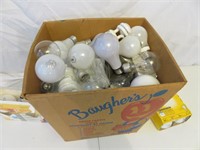 Box Full of Lightbulbs, untested but appear new