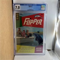 Flipper 3 CGC 7.0 Gold Key TV Comic