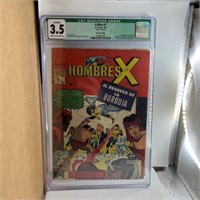 X-men 7 CGC 3.5 2nd app Scarlet Witch Mexican Ed.