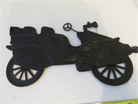 Stamped Tin Antique Car Decor