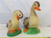 Very Unique Ceramic Seed Ducks!! Read