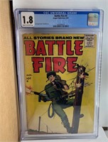 Battle Fire 3 CGC 1.8 Golden Age War