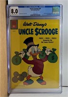 Uncle Scrooge 34 CGC 8.0