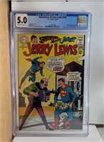 Jerry Lewis 105 CGC 5.0 Superman App