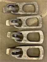 lot of 4 Clevis Type Items