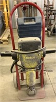 Bosch Jackhammer with Cart