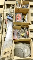 10+ Boxes Levels, Sockets, Handsaws, others