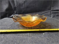 Marigold Jeanette Carnival Glass