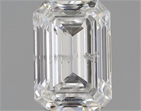 Gia Emerald 0.5ct F / I1 Diamond