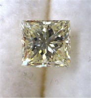 Gia Princess 0.71ct Q / Si1 Diamond