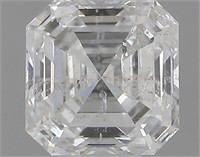 Gia Asscher 0.51ct F / I1 Diamond