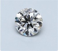 Gia Round 0.57ct K / Si2 Diamond