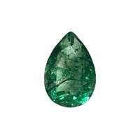 Natural Pear Shape 3.20ct Green Emerald