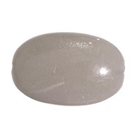 Genuine 2.5ct Oval Grey Moonstone Bead