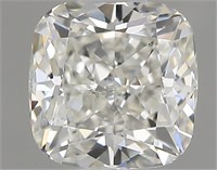 Gia Cushion 0.55ct I / Si1 Diamond