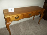 Oak sofa table