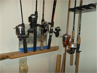 7 Fishing rods & reels