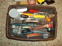 Tote with tools
