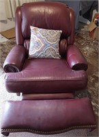Leather Power Lift Recliner