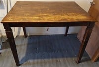 Wooden Counter Height Table