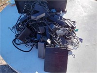Assorted Adapters, Wires and Modem
