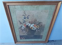 Framed Painting By Fantin 1964 (printed)