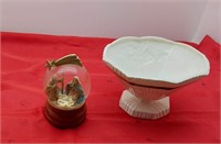 Musical Box And A Serving Bowl