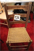 Wooden Woven Bottom Chair (R2)
