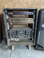Sound system control cabinet
