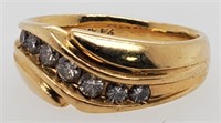 14 Kt. Gold & Diamond Ring