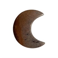 Crescent Moon Fossil Stone