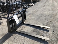 New Mower King Quick Attach Pallet Forks