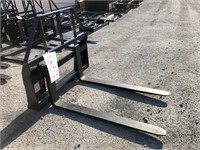 New Mower King Quick Attach Pallet Forks