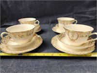 Set of tea cups