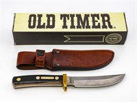 Schrade Old Timer Fixed Blade w/ Leather Sheath