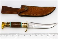Marbles Fixed Blade w/ Leather Sheath