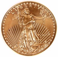 91.67% FINE GOLD 1OZ AMERICAN EAGLE COIN MINT